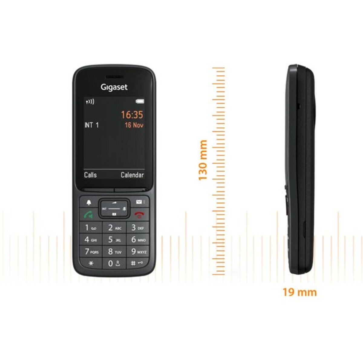 Teléfono Fijo Gigaset S30852-H2975-R102 Antracita