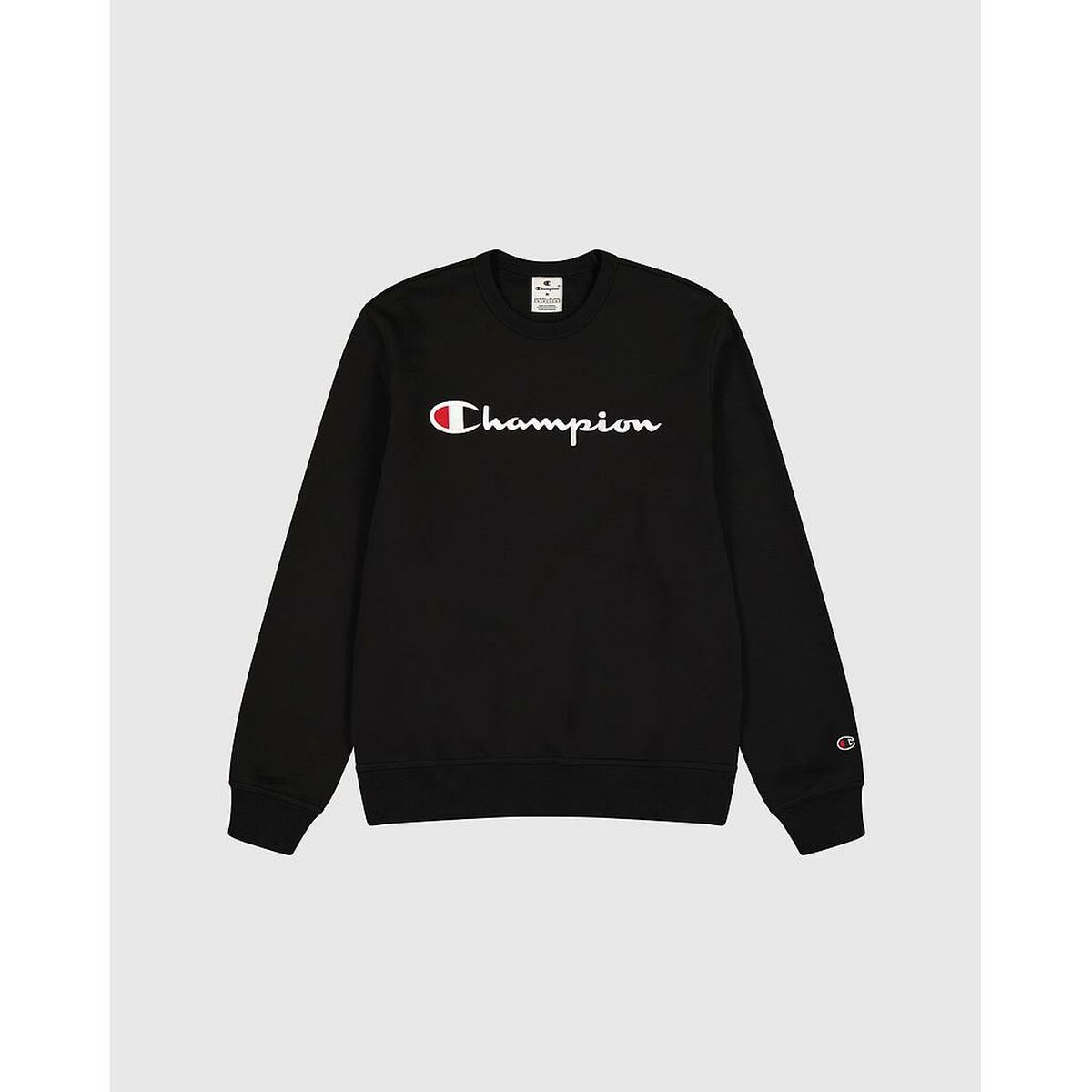 Sudadera sin Capucha Hombre Champion CREWNECK SWEATSHIRT 220254 NBK Negro