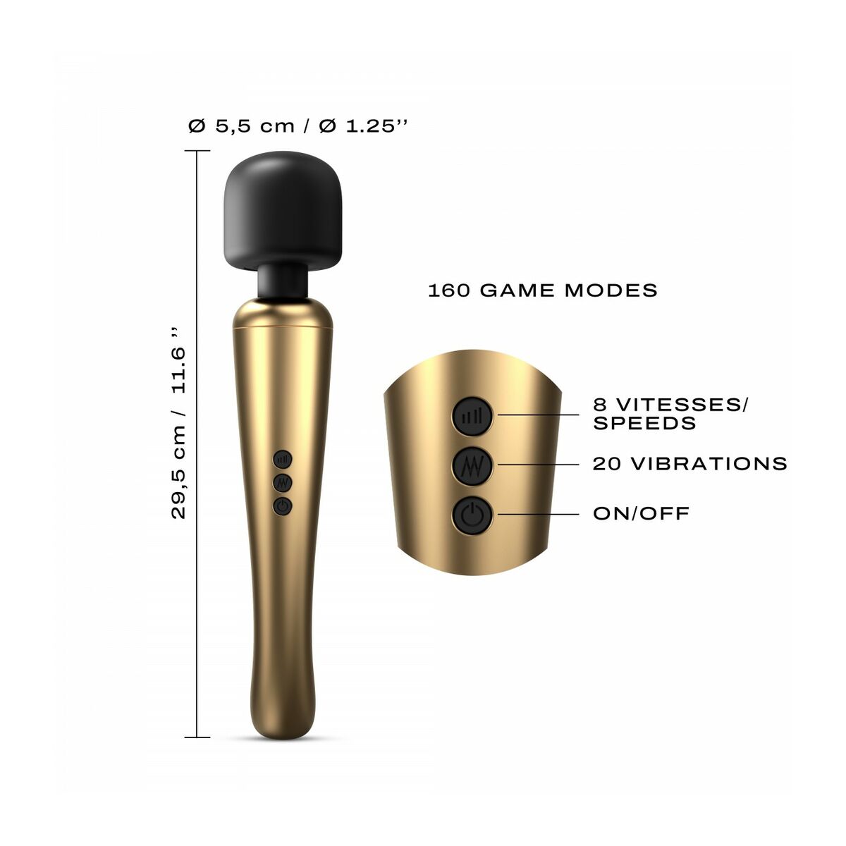 Vibrador Marc Dorcel Megawand