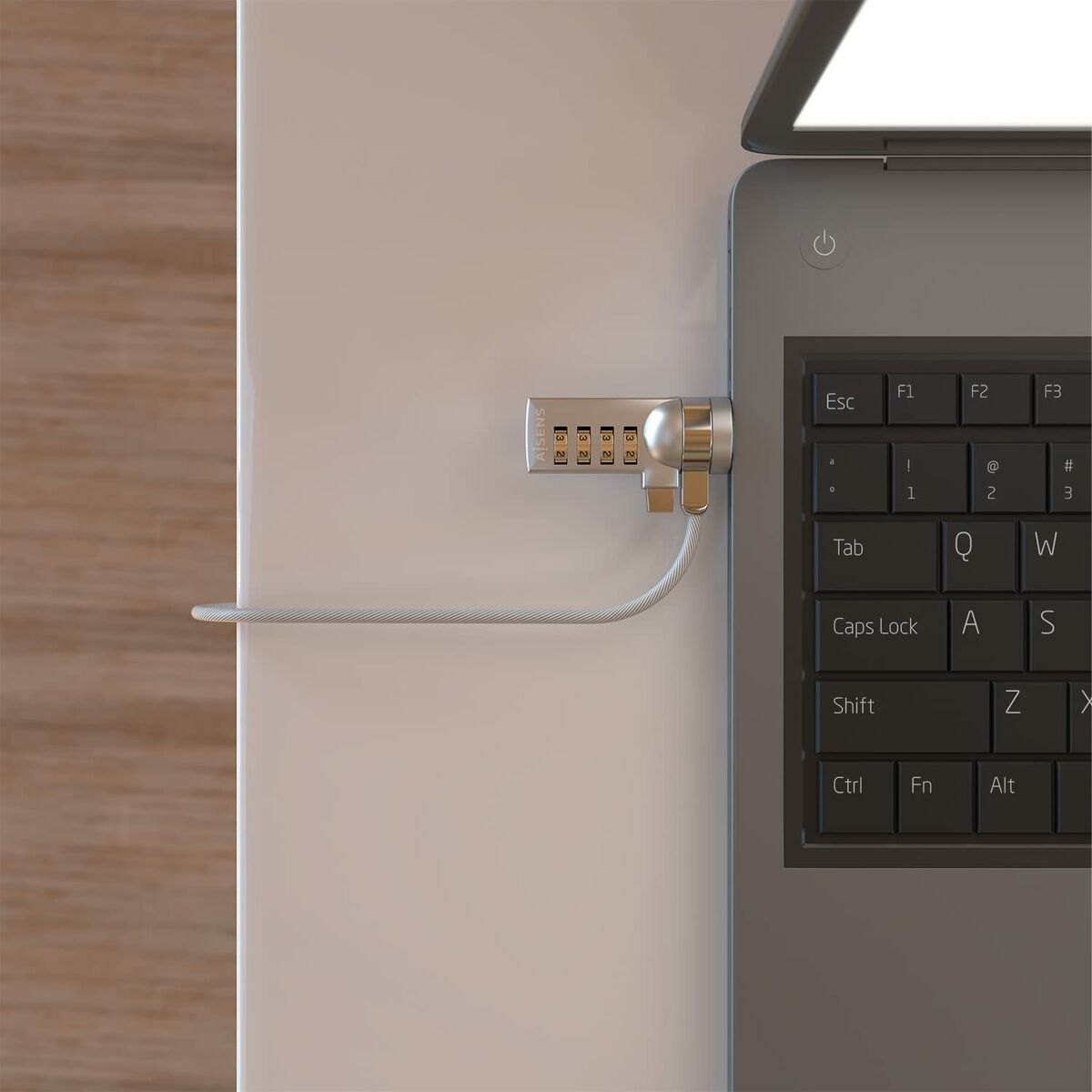 Cable USB Aisens ASLK-D40N01-SL Plateado 1,5 m