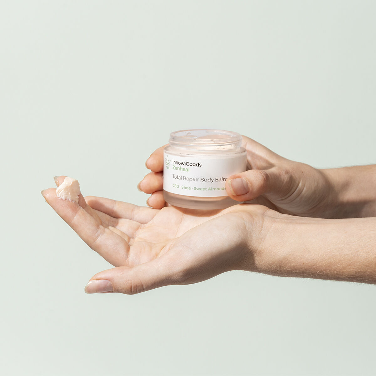 Bálsamo Reparador Corporal CBD Zenheal InnovaGoods 50 ml