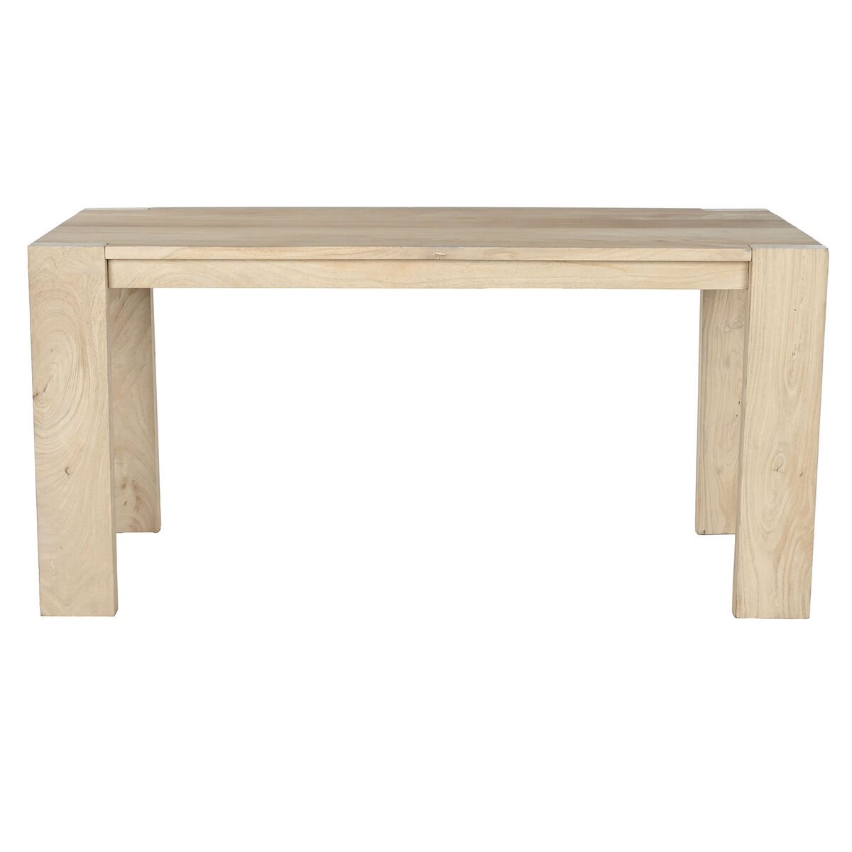 Mesa de Comedor Home ESPRIT Natural Madera de mango 160 x 80 x 77 cm