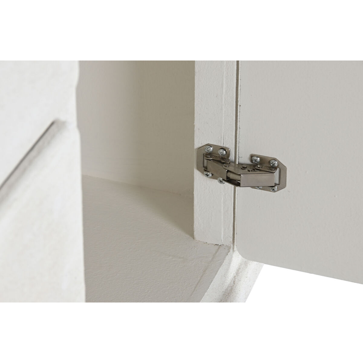 Aparador Home ESPRIT Blanco Abeto Madera MDF 120 x 38 x 80 cm