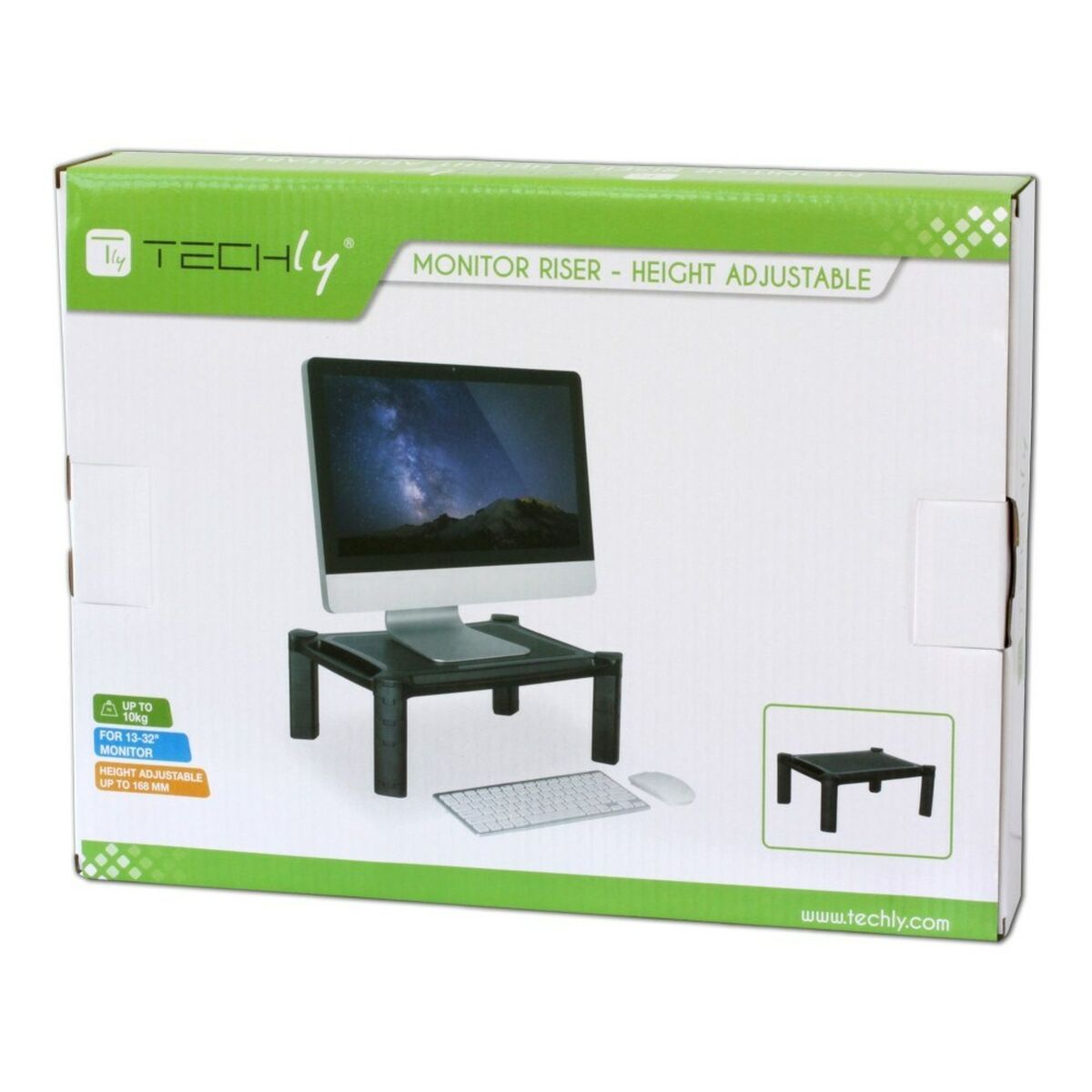 Soporte de Mesa para Pantalla Techly 028474 32" 13"
