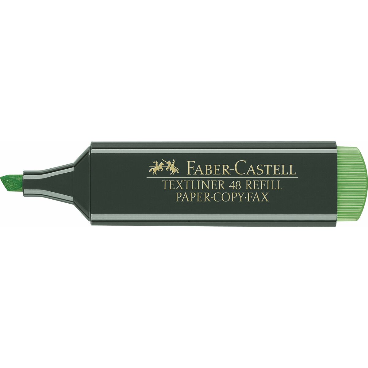 Subrayador Faber-Castell TEXTLINER 48 Verde (10 Unidades)