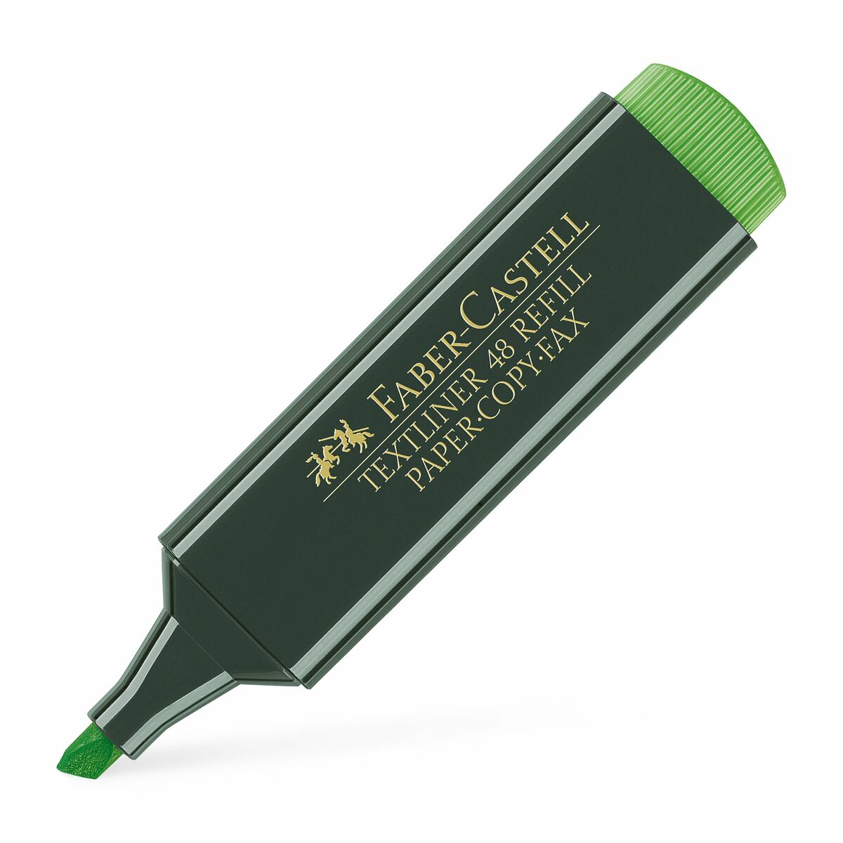 Subrayador Faber-Castell TEXTLINER 48 Verde (10 Unidades)