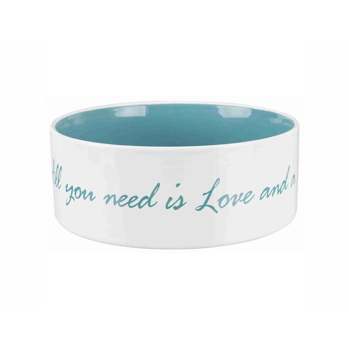 Comedero para Perro Trixie Pet's Home Azul Crema Ø 12 cm 300 ml