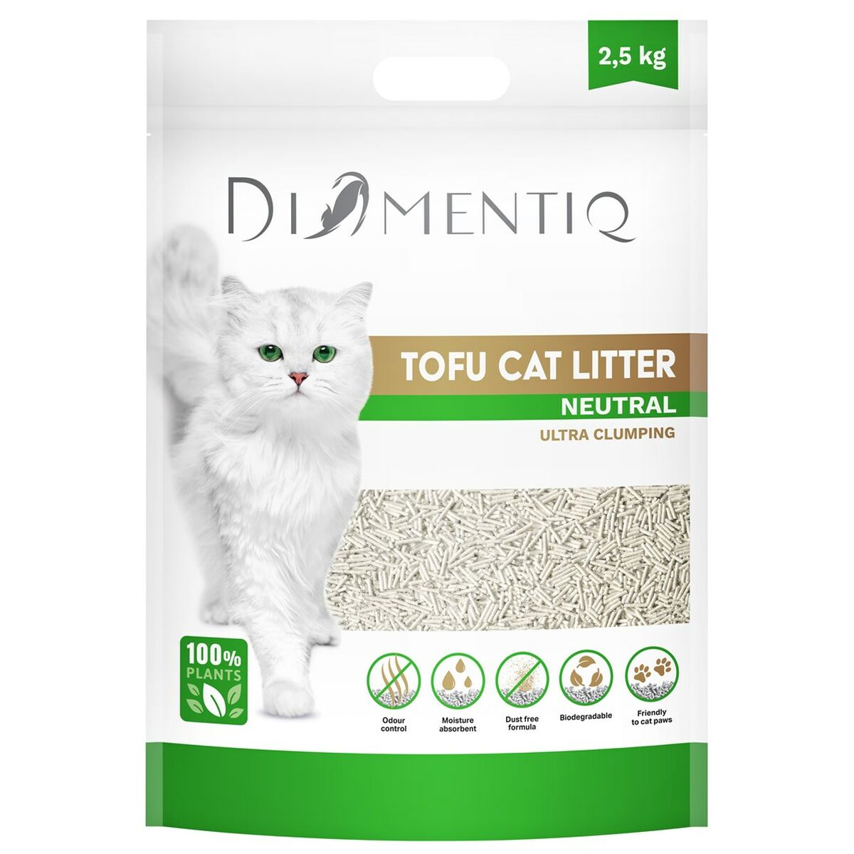 Arena para Gatos Diamentiq                                 2,5 kg