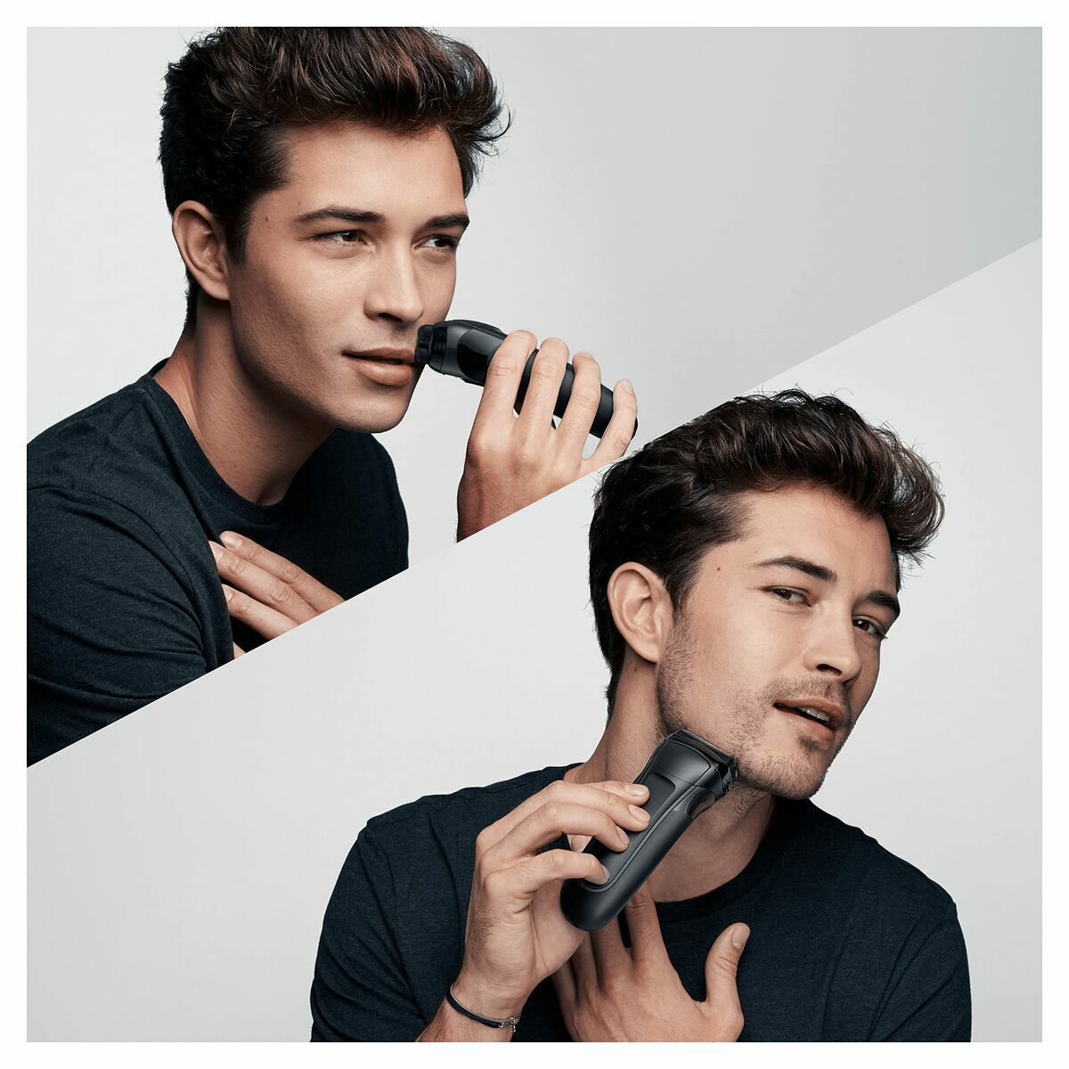 Afeitadora Eléctrica Recargable Braun 3-300S Carga rápida