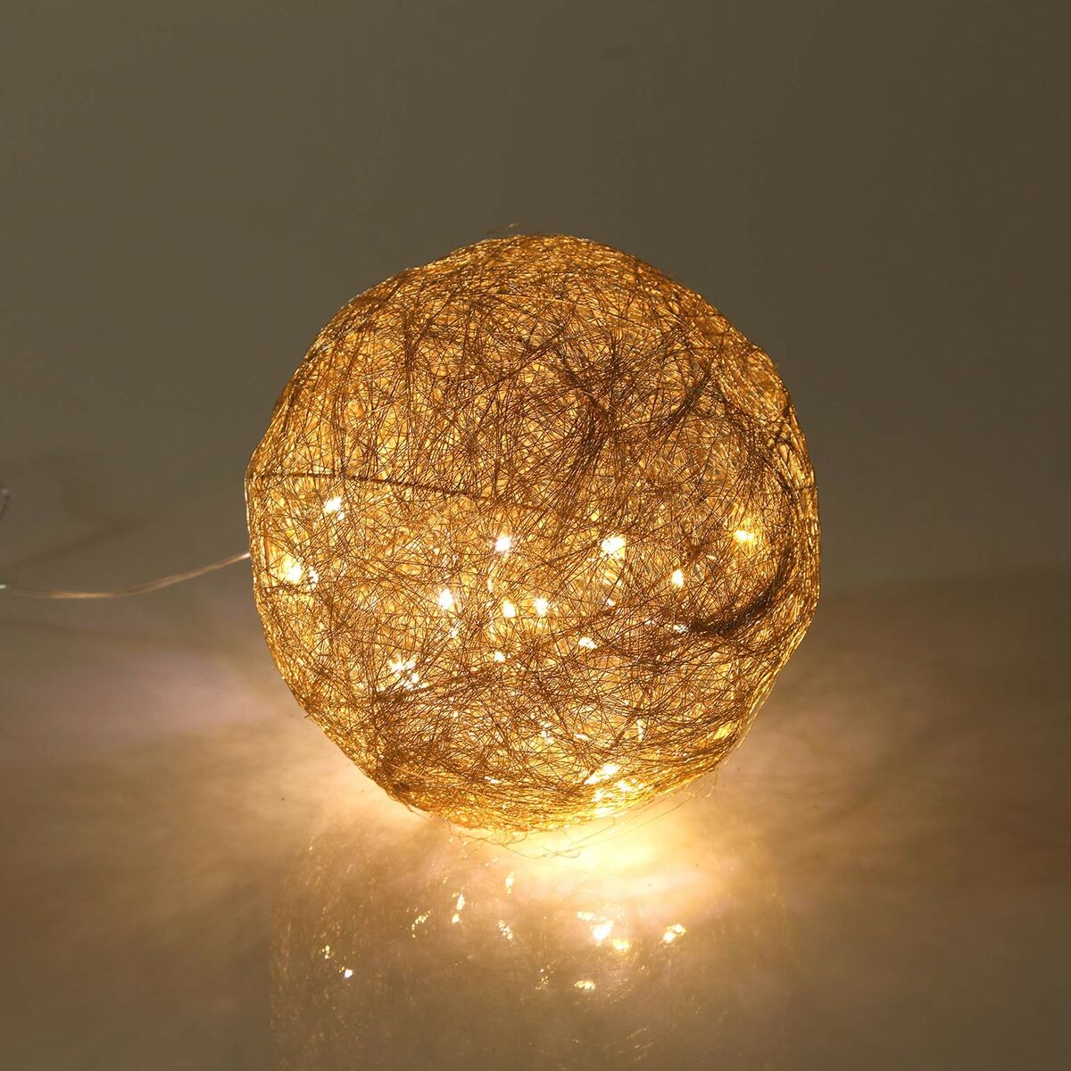 Bola de Navidad Versa Seda Hierro Ø 15 cm