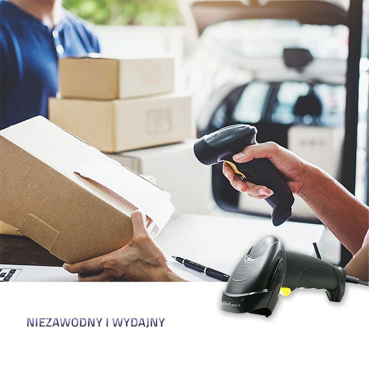 Escáner Portátil Qoltec 50876