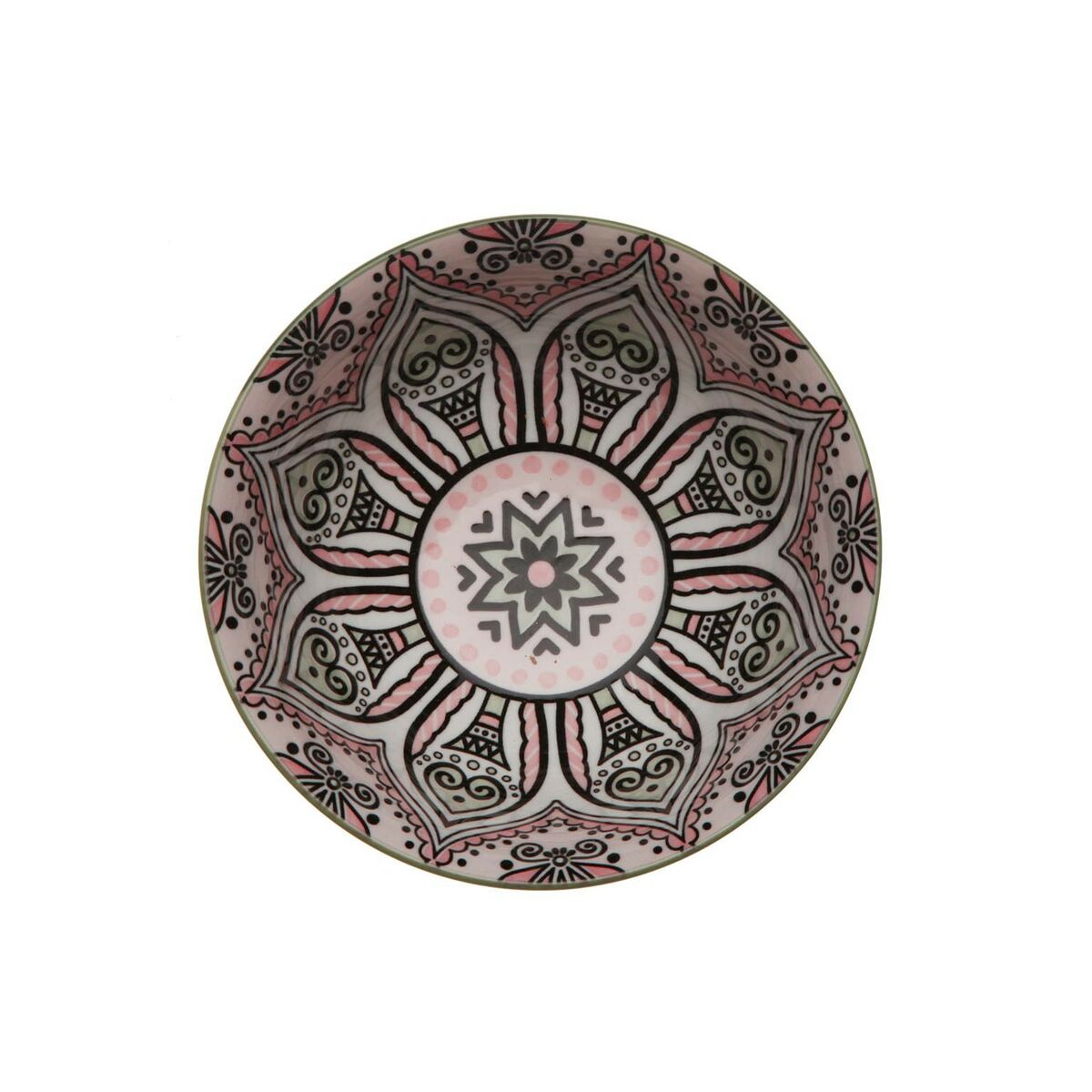 Bol para Aperitivos Versa Rosa Cerámica Porcelana 15,5 x 7 x 15,5 cm