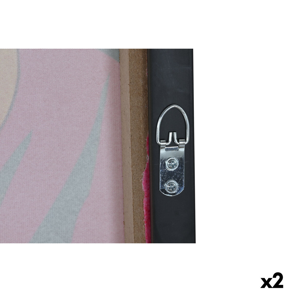 Lienzo Home ESPRIT Terciopelo Lienzo 83 x 3,8 x 123 cm