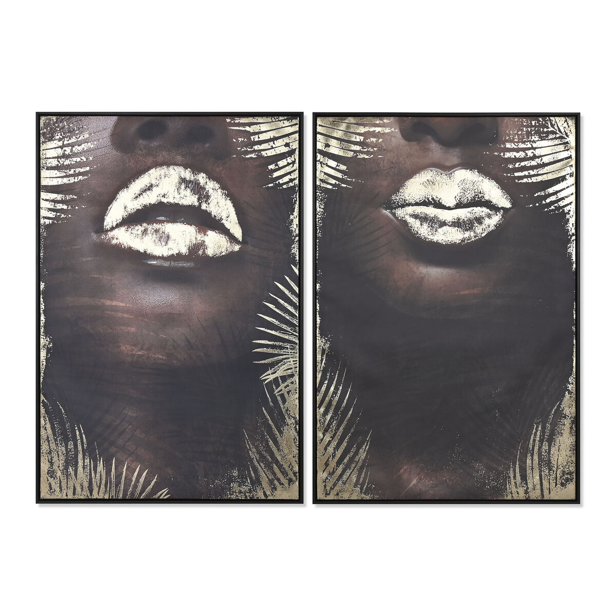 Lienzo Home ESPRIT Poliestireno Lienzo 83 x 4 x 123 cm