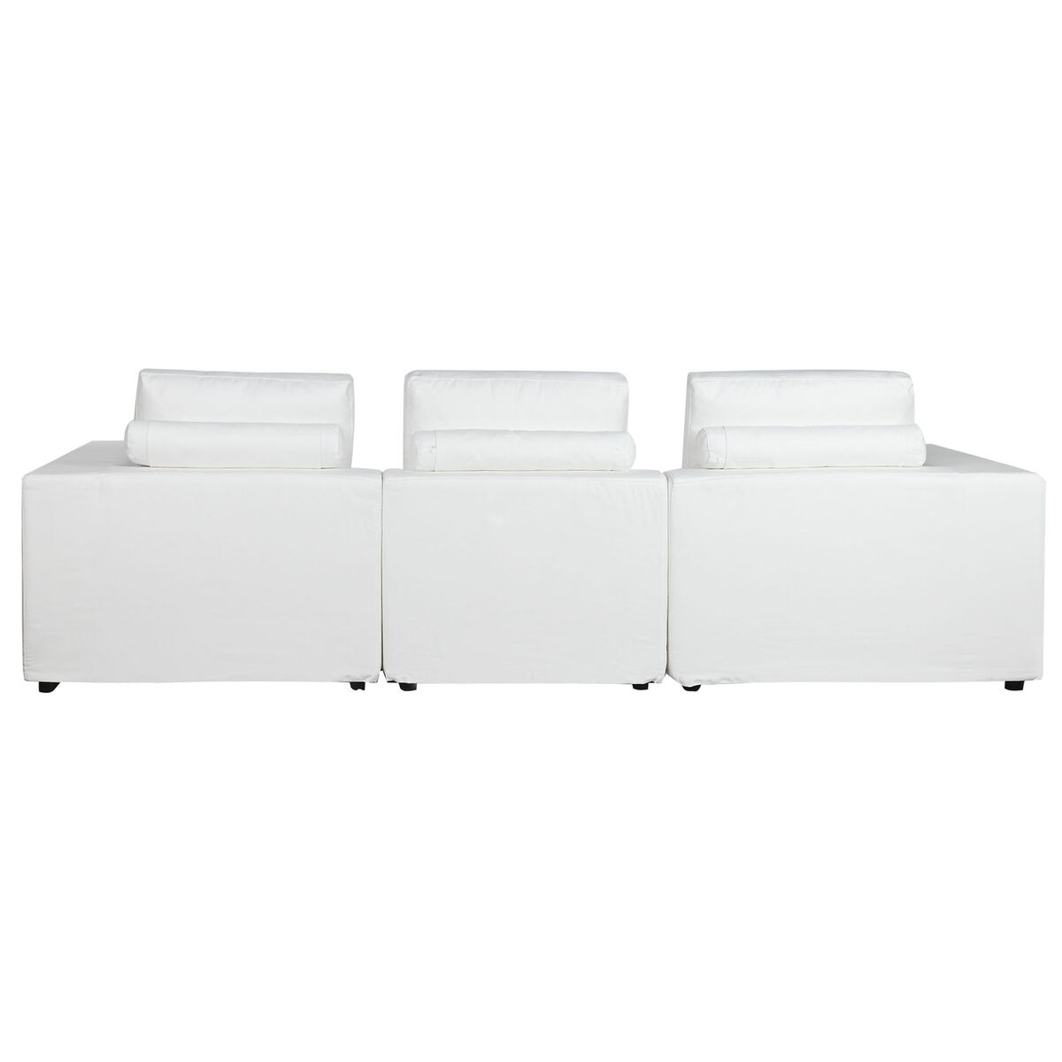 Sofá Home ESPRIT Blanco Moderno 286 x 95,5 x 57 cm
