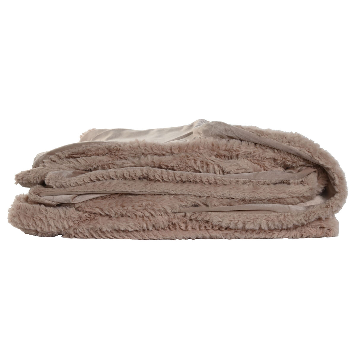 Manta Home ESPRIT Rosa claro 220 x 240 x 1 cm