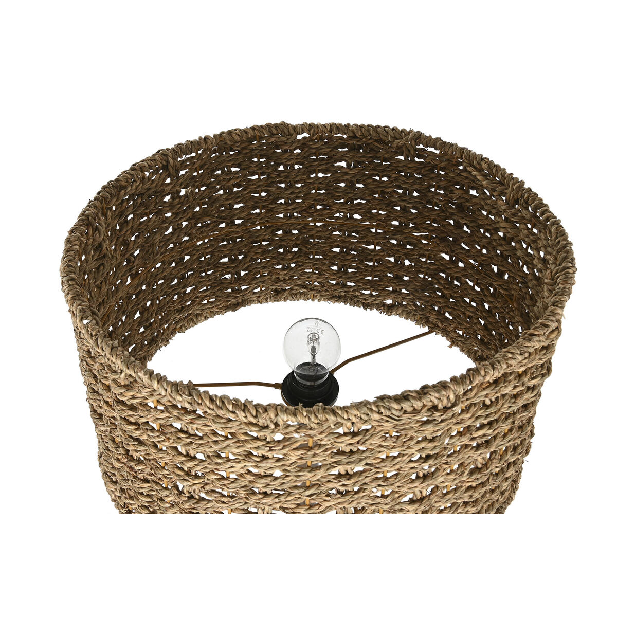 Lámpara de Pie Home ESPRIT Marrón Natural 220 V 41 x 41 x 156 cm