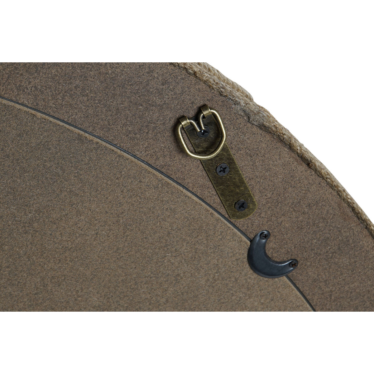 Espejo de pared Home ESPRIT Natural 90 x 3 x 90 cm