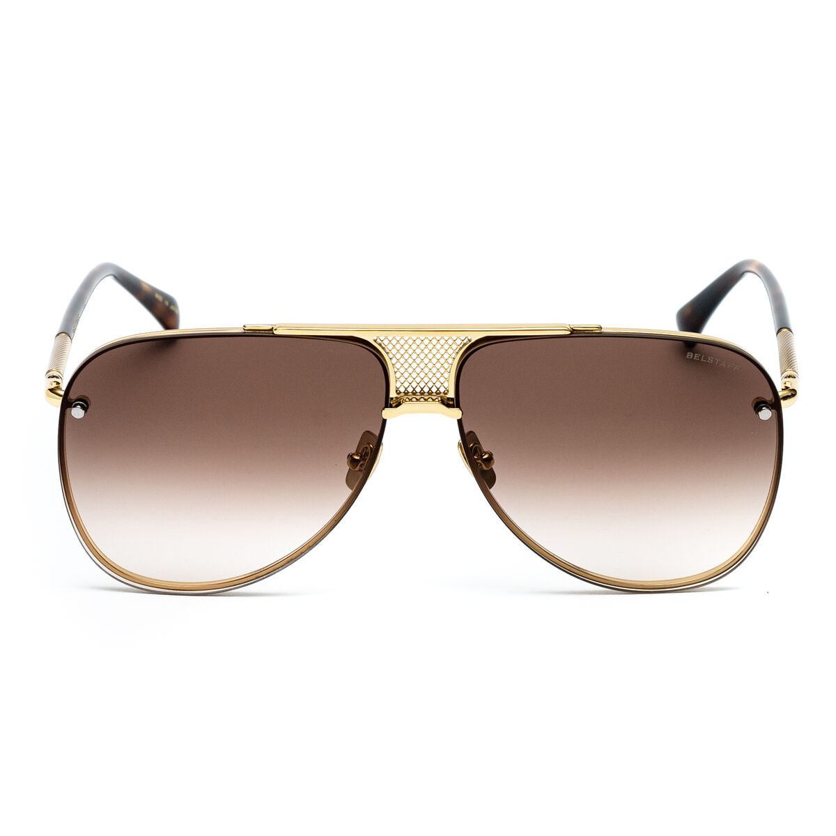 Gafas de Sol Hombre Belstaff BECKINGTON-SHINY-NEGRO Dorado ø 63 mm