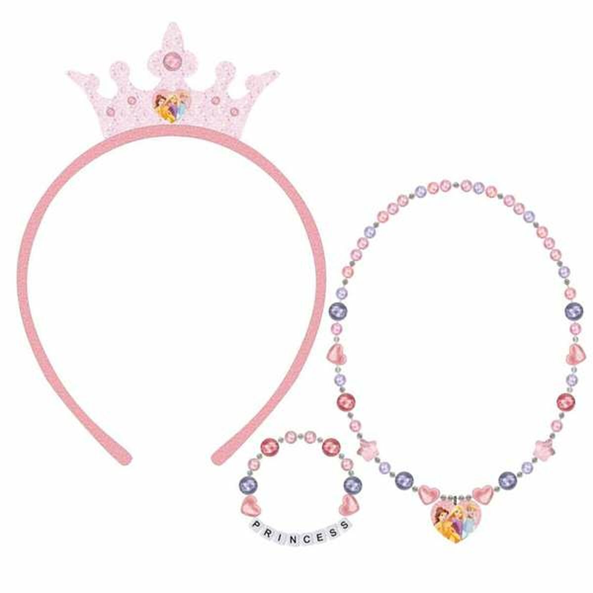 Set Collar y Pulseras Disney Princess