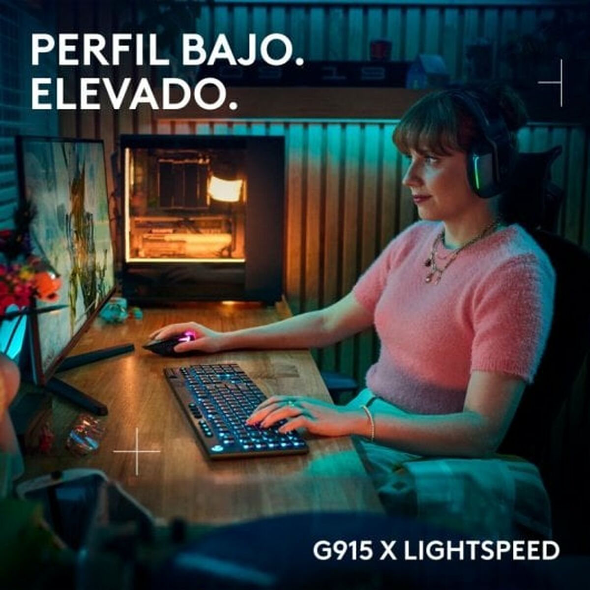 Teclado y Ratón Logitech 920-012677 Negro Qwerty Español QWERTY