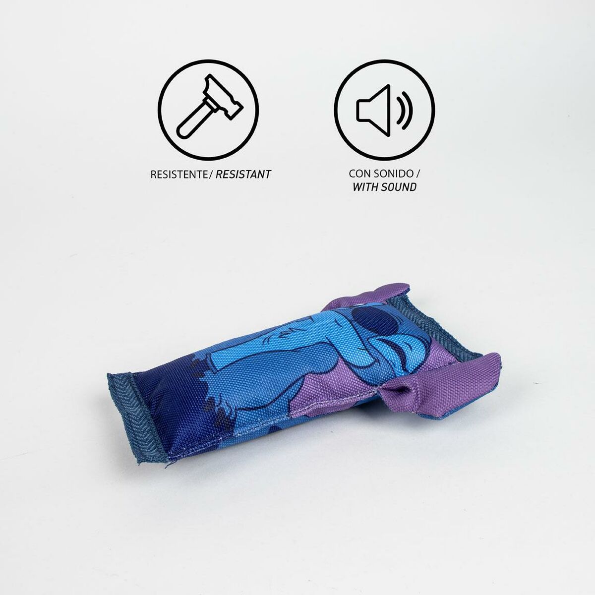 Juguete para perros Stitch 18 x 20 x 3 cm