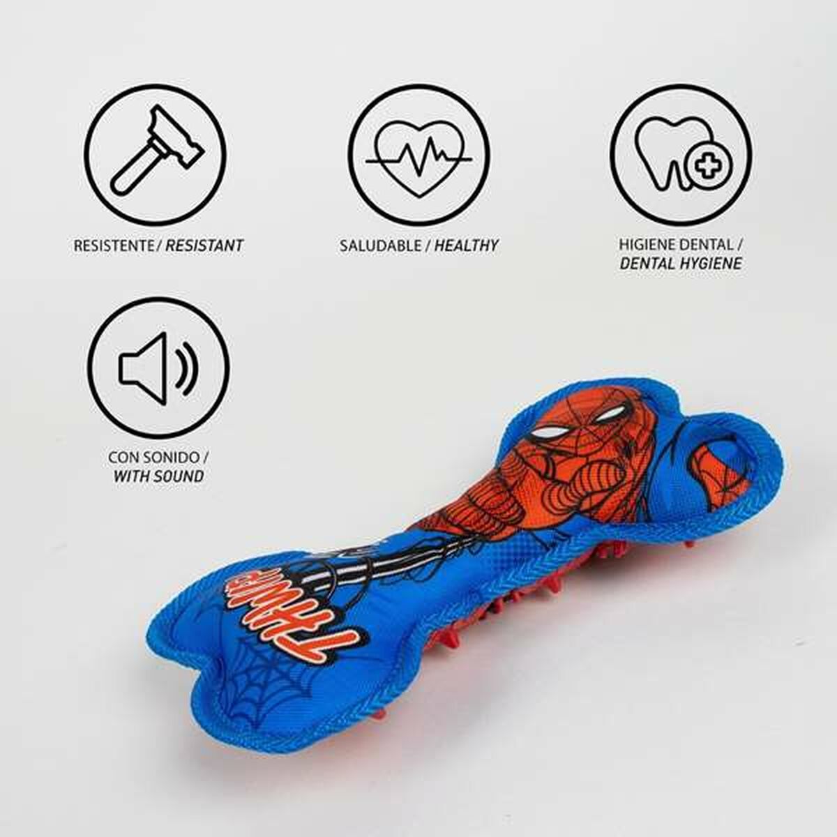 Juguete para perros Spider-Man 23 x 12 x 3 cm