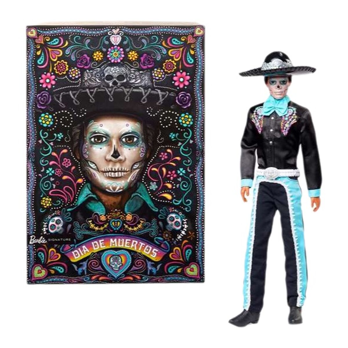 Muñeco Mattel Ken Día de los muertos