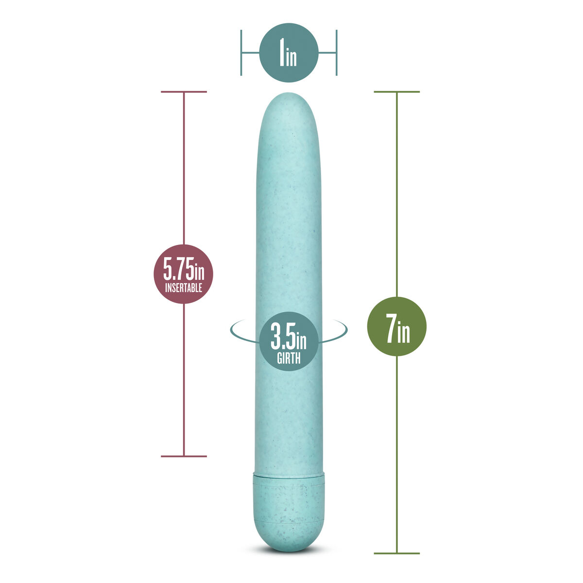 Vibrador Blush Gaia Azul