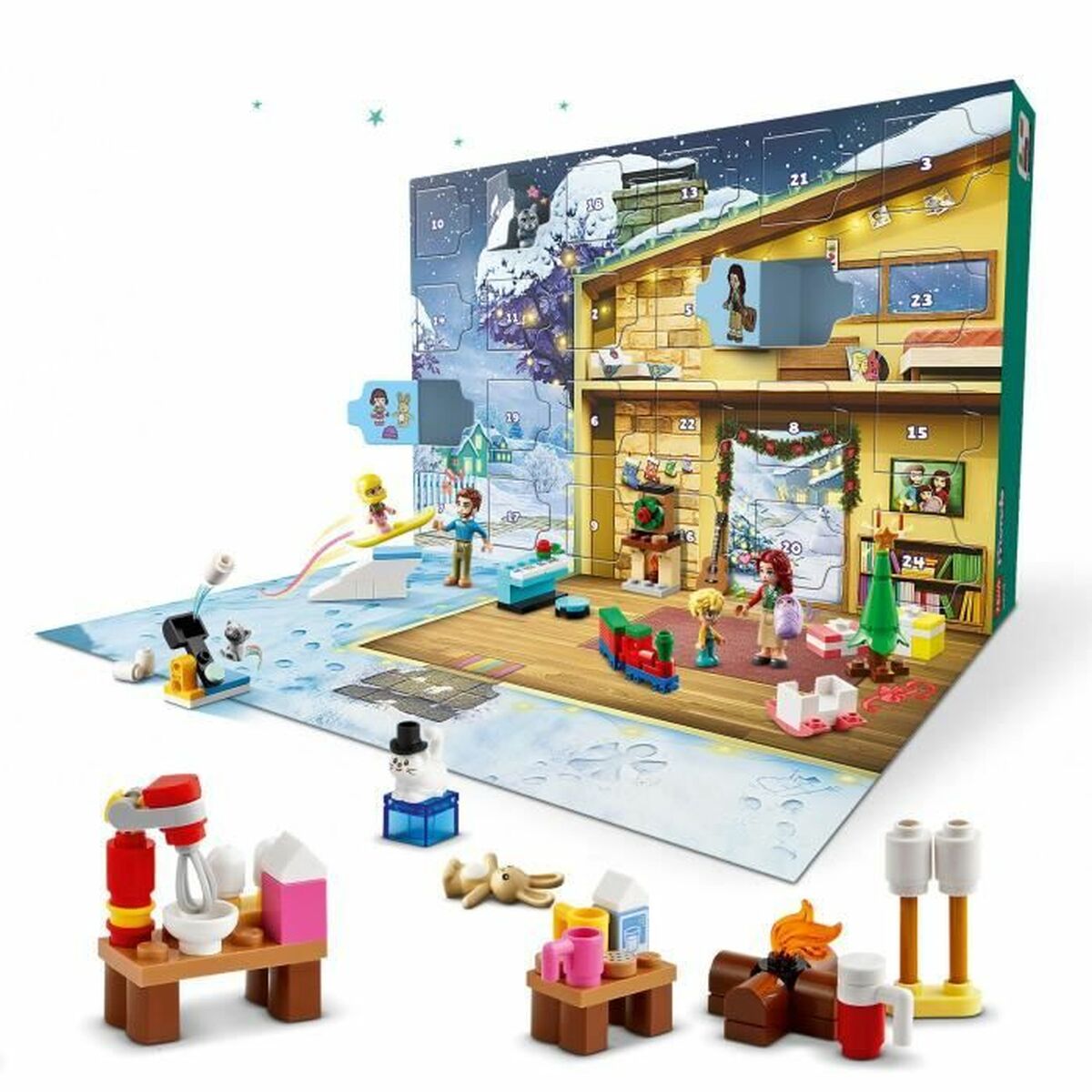 Juego de Construcción Lego 42637 Advent Calendar 2024 Gifts Before Christmas Multicolor