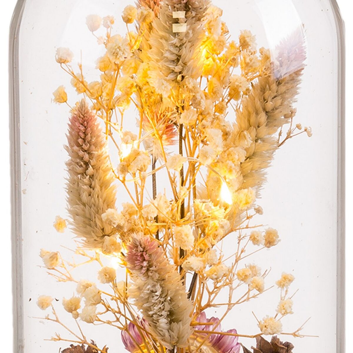 Adorno Navideño Natural Flores 14 x 12 x 23 cm