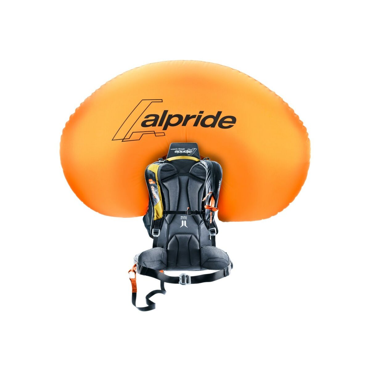 Mochila de Montaña Deuter Alproof Lite 22 Amarillo Gris Naranja 22 L