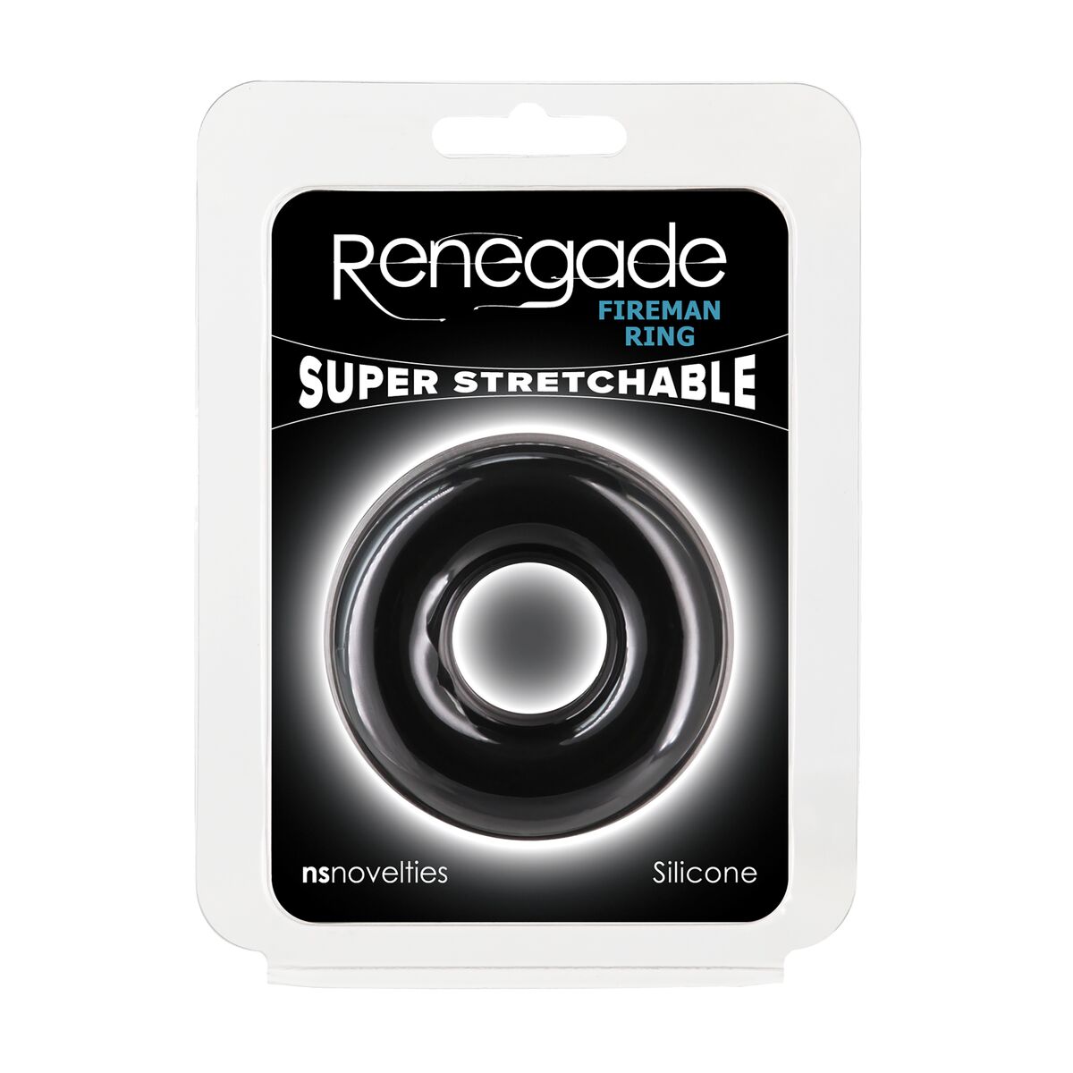 Anillo para el Pene NS Novelties Fireman Negro