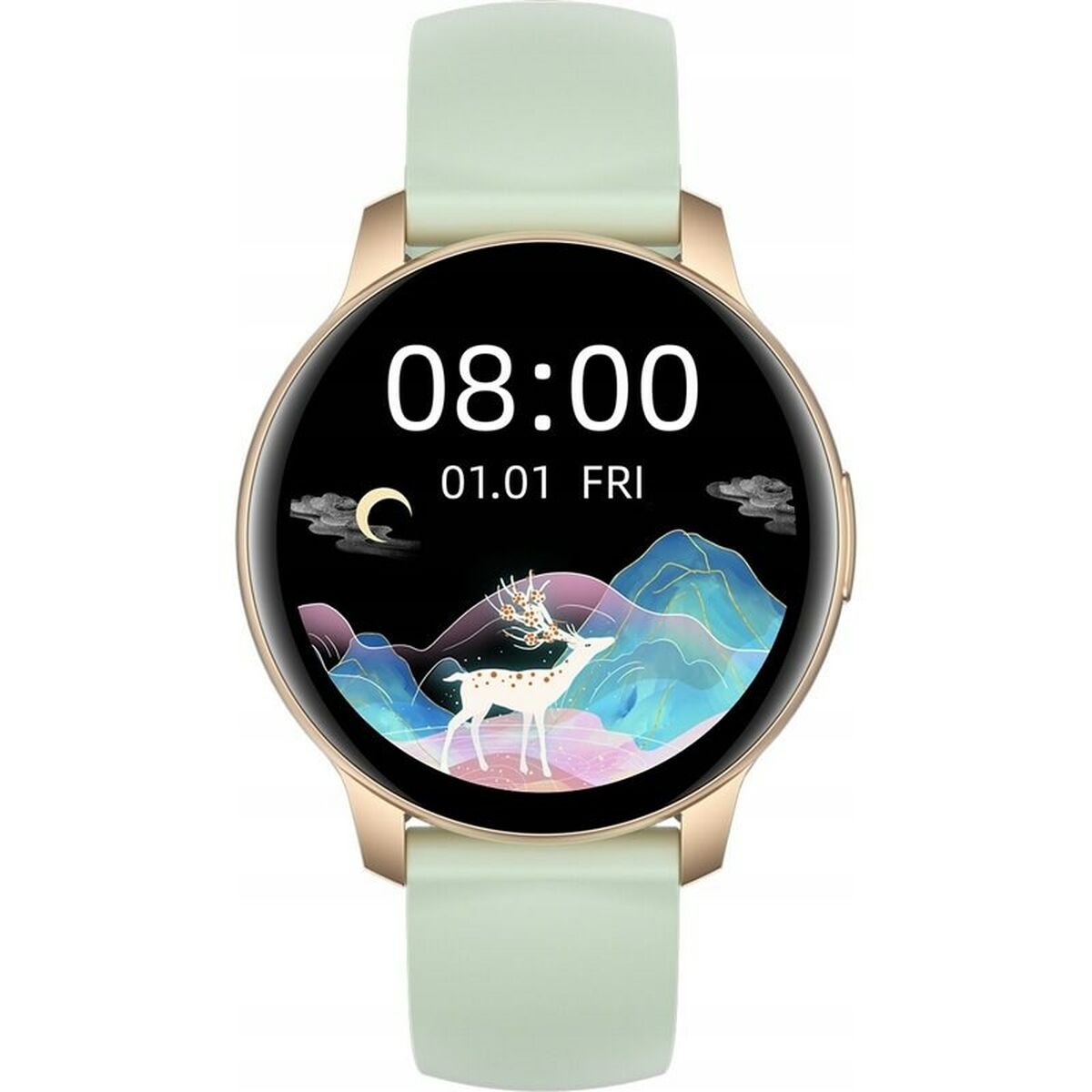 Smartwatch Oromed ORO ACTIVE PRO 1 Verde Dorado 1,09" 40 mm