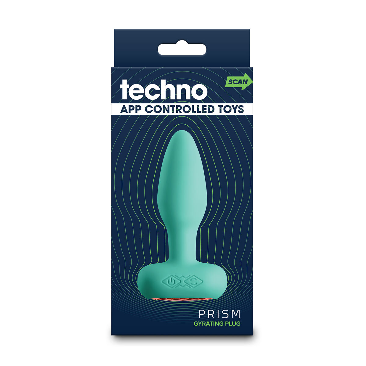 Plug Vibrador Anal NS Novelties Prism Verde