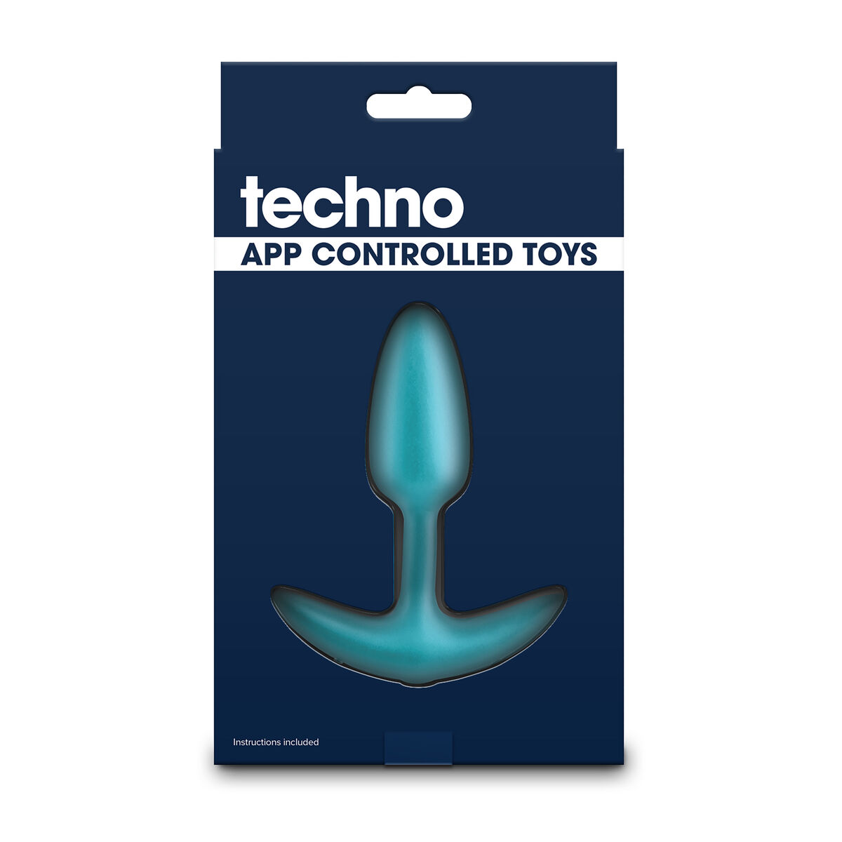 Plug Vibrador Anal NS Novelties Trance Azul