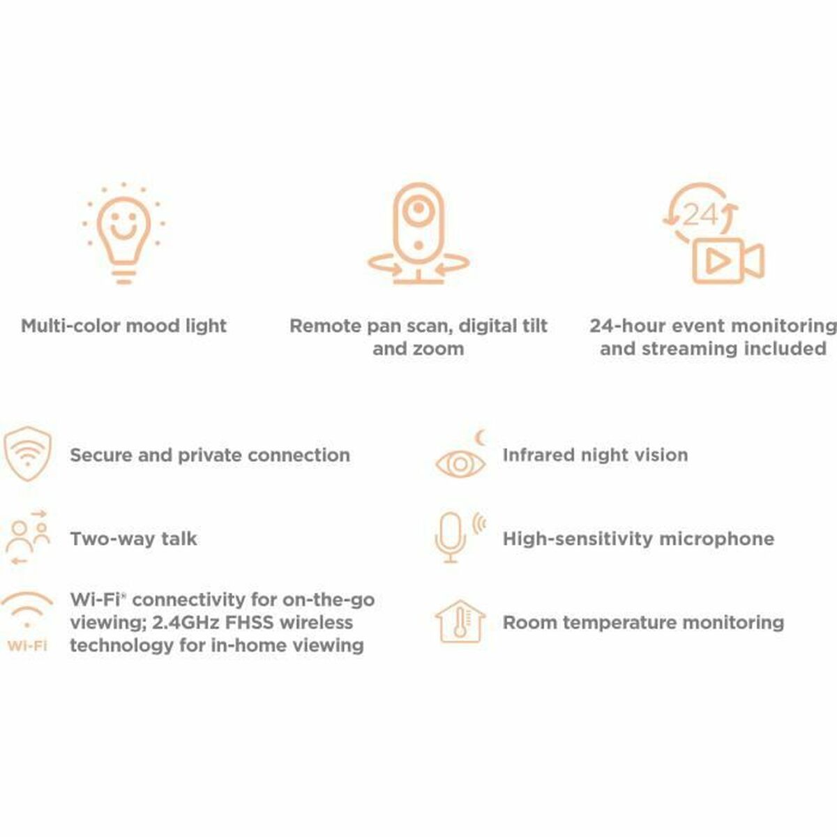 Vigilabebés Motorola MOTOVM85