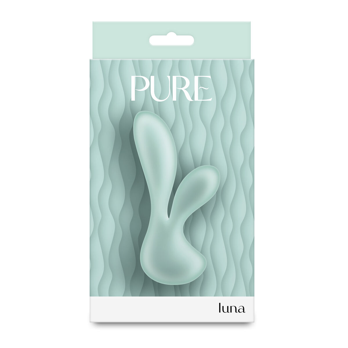 Vibrador Doble Estimulación NS Novelties Pure Luna Verde