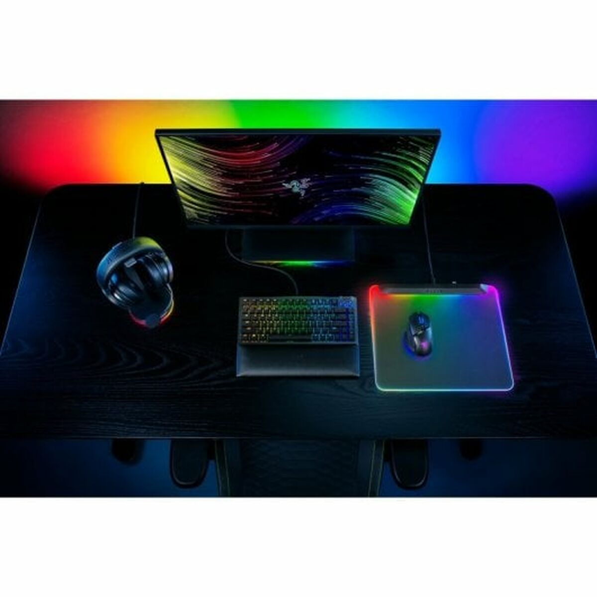Alfombrilla Gaming con Iluminación LED Razer Firefly V2 Pro