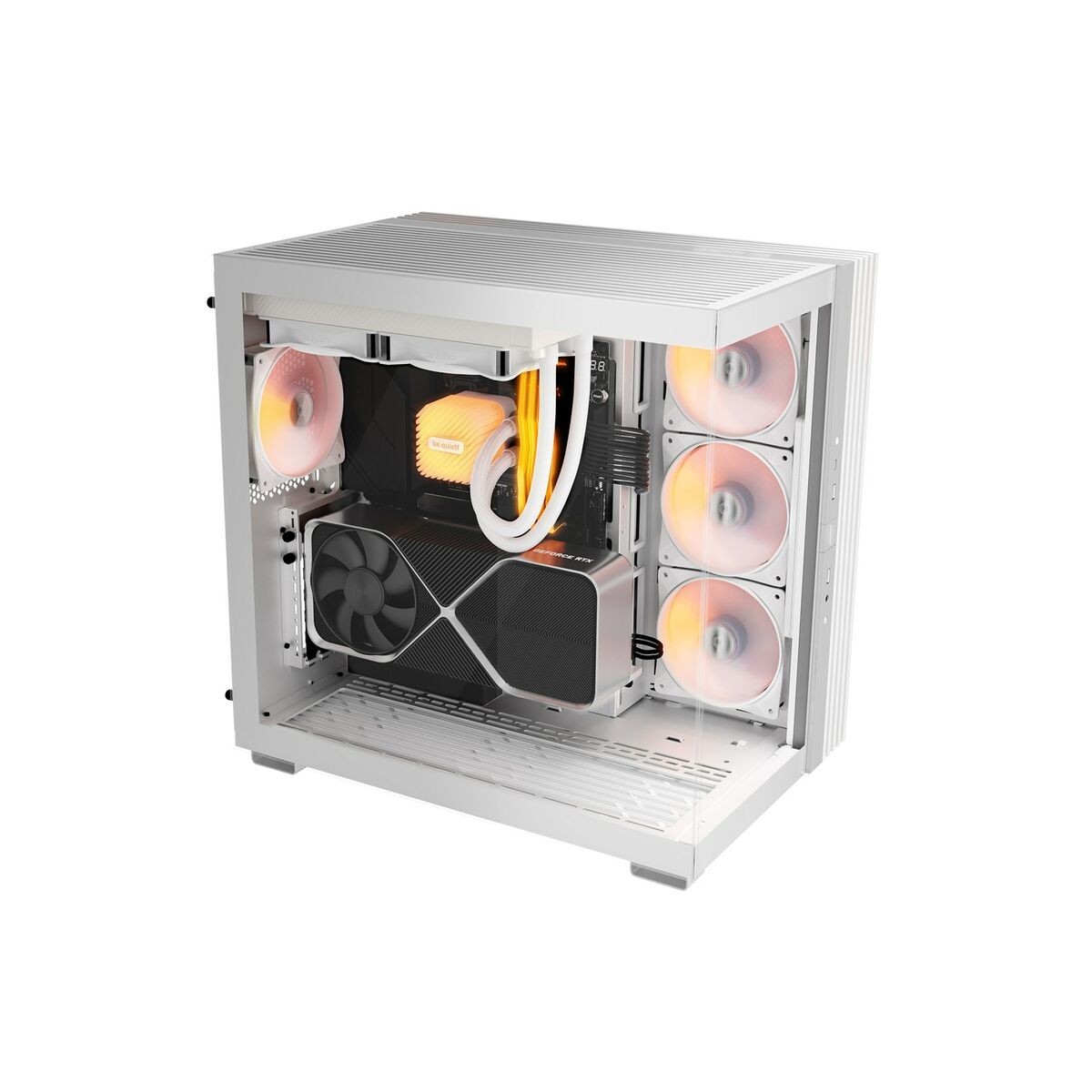 Caja Semitorre ATX Be Quiet! BGW68 Blanco Multicolor