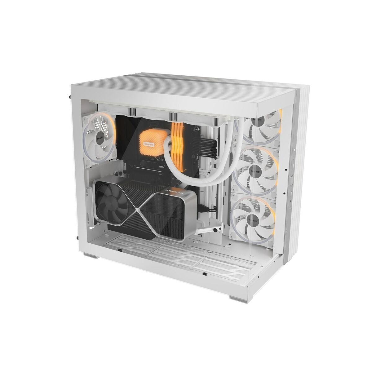 Caja Semitorre ATX Be Quiet! BGW70 Blanco Multicolor