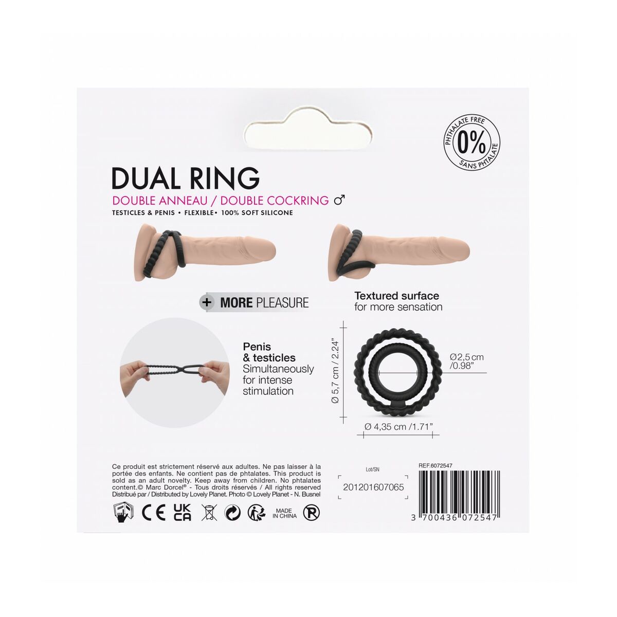 Anillo para el Pene Dorcel Negro