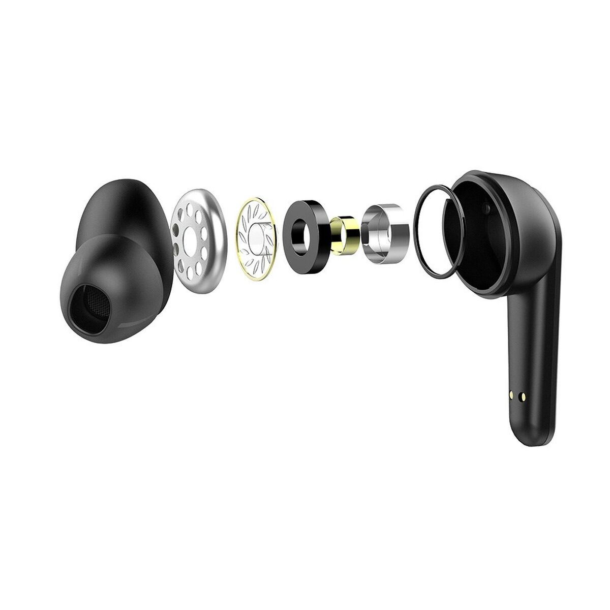 Auriculares in Ear Bluetooth Savio TWS-12 Negro