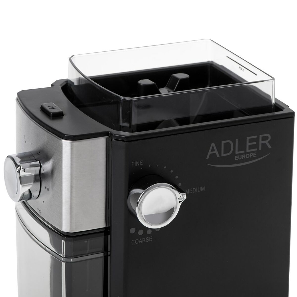 Molinillo Eléctrico Adler AD 4448 Negro Plateado 150 W 300 W 250 g