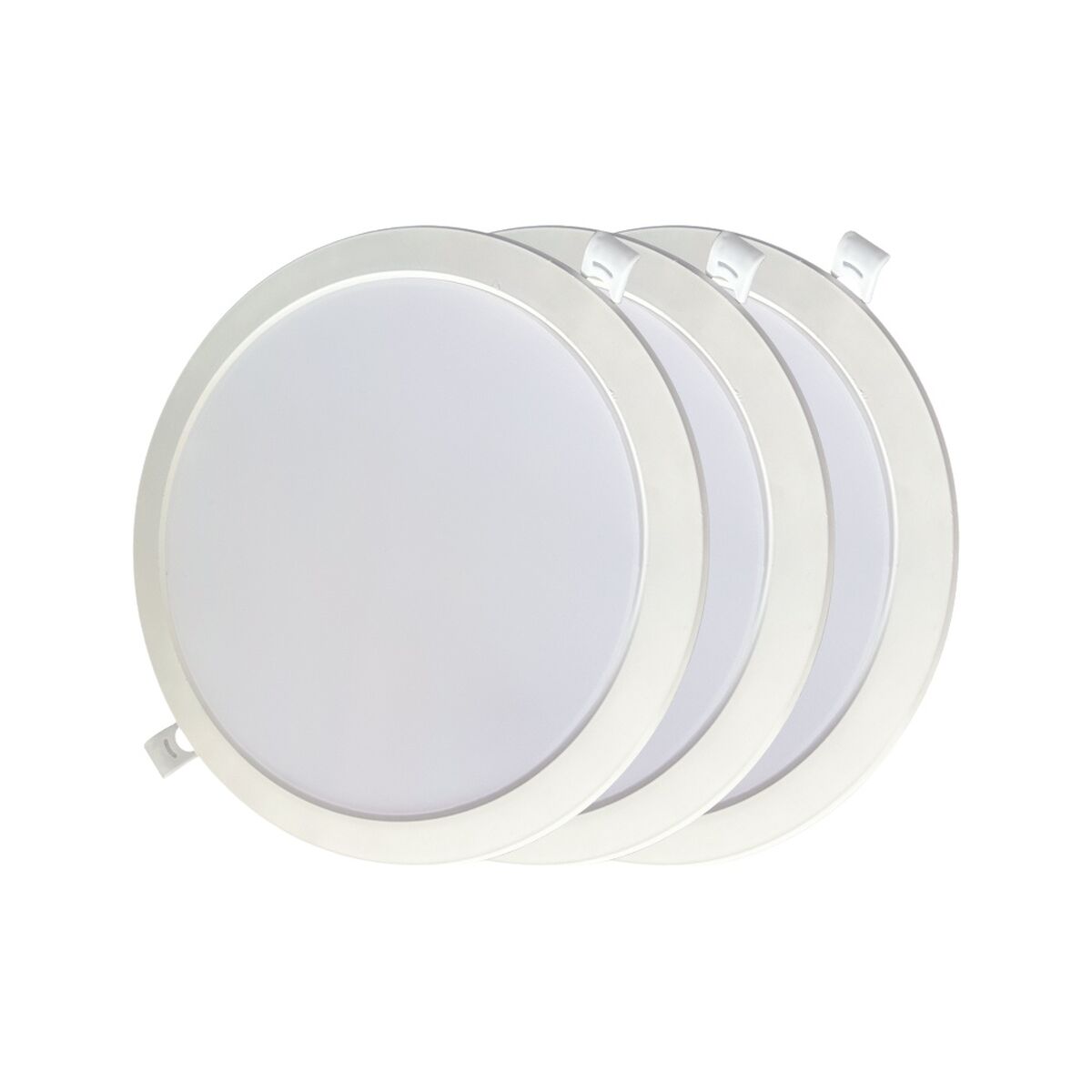 Downlight LED EDM 31568 F 18 W 1820 Lm 3 Unidades (4000 K)