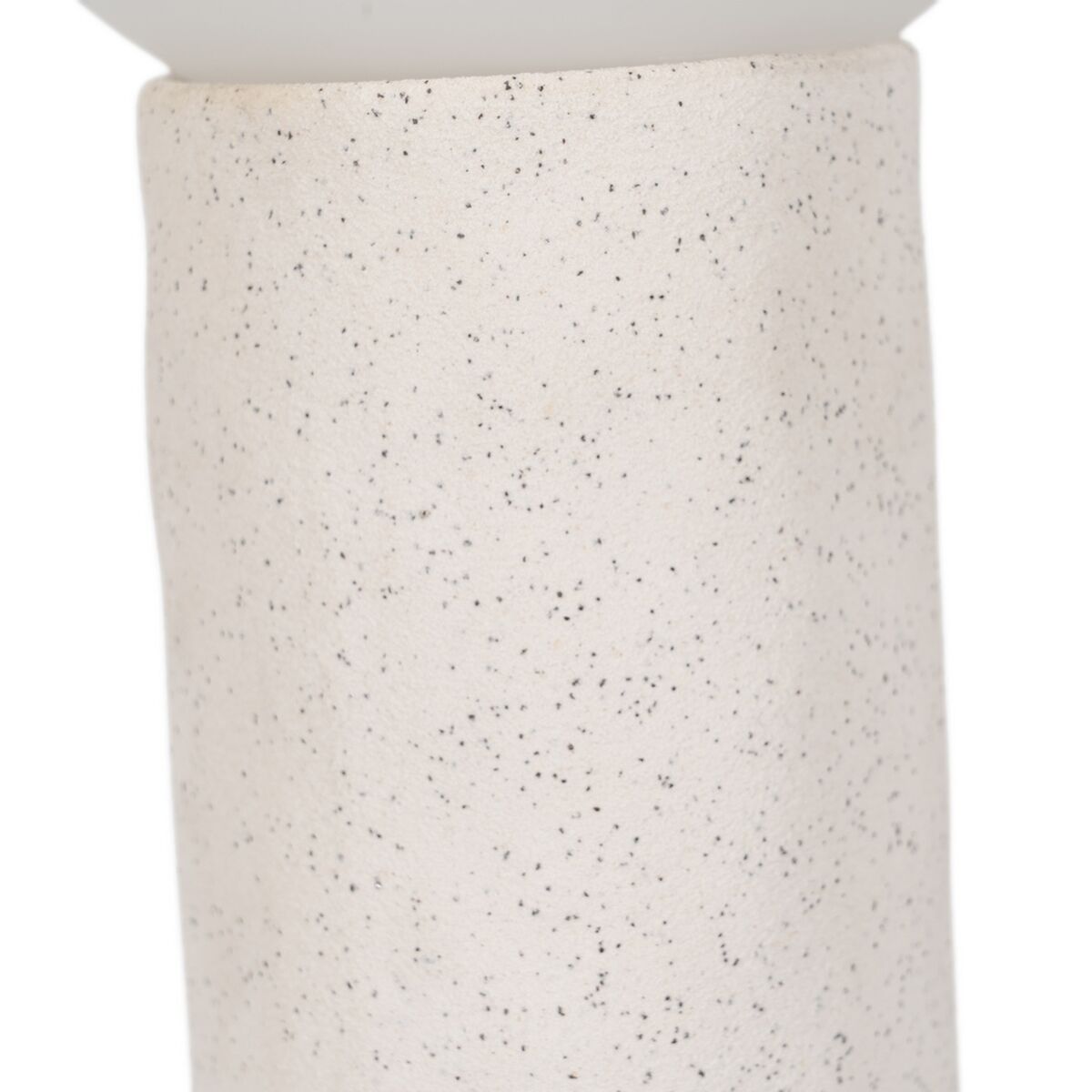 Lámpara de mesa Crema Cerámica Cristal 50 W 240 V 220-240 V 22,5 x 16,5 x 45 cm