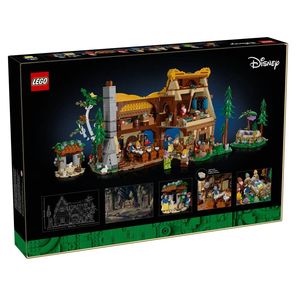 Juego de Construcción Lego Casita de Blancanieves y los siete enanitos 2228 Piezas