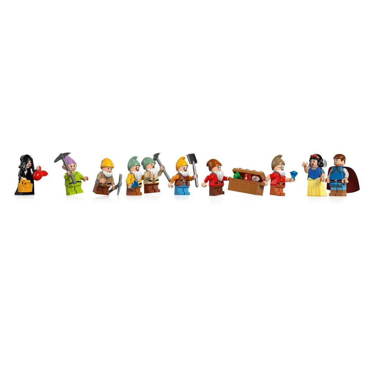 Juego de Construcción Lego Casita de Blancanieves y los siete enanitos 2228 Piezas