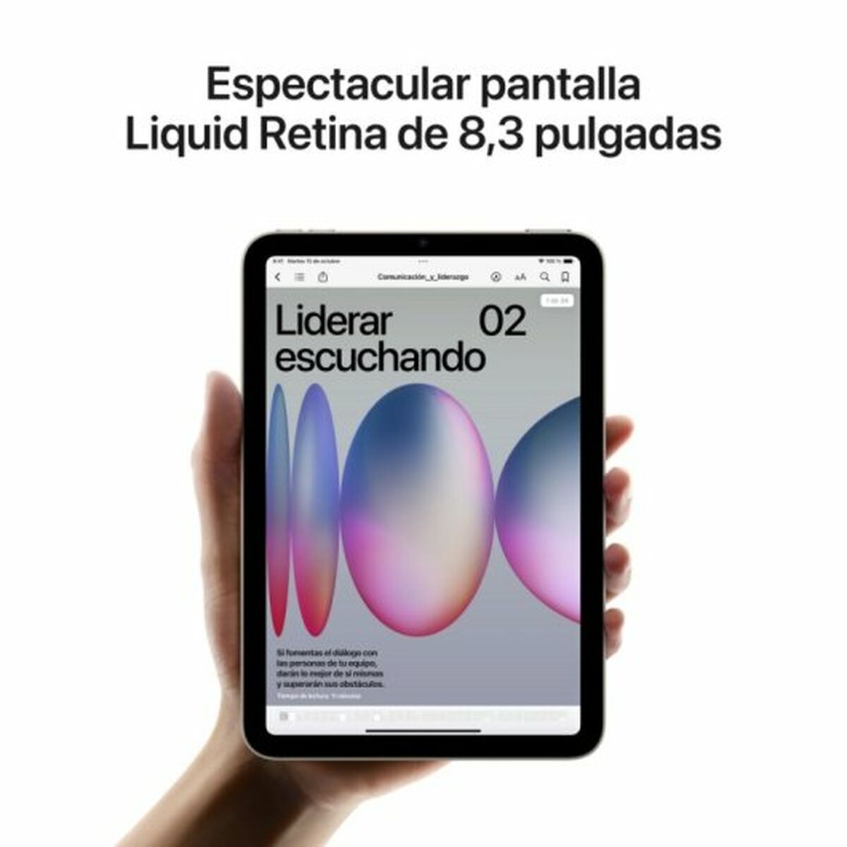 Tablet Apple MXNA3TY/A Gris 256 GB