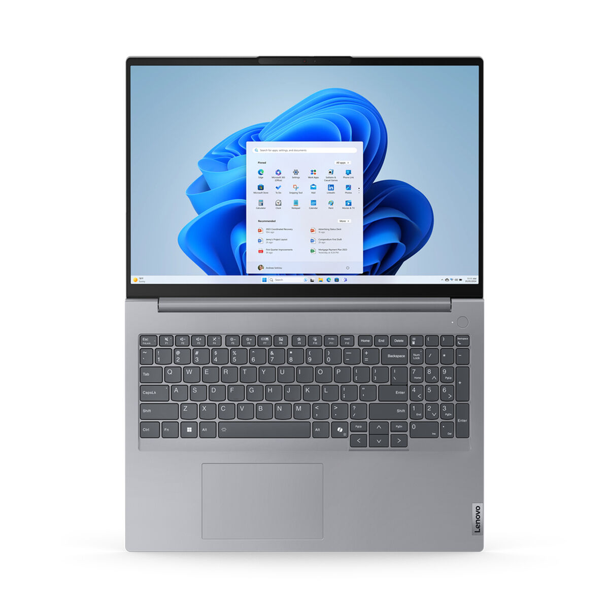 Laptop Lenovo ThinkBook 16 G7 16" 16 GB RAM 512 GB SSD Qwerty Español Intel Core Ultra 5 125U